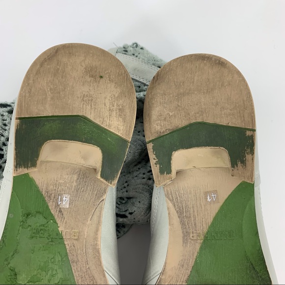 Bunker Footwear Grey Leather and Crochet Slouchy Boots, EU 41 - Picture 10 of 16